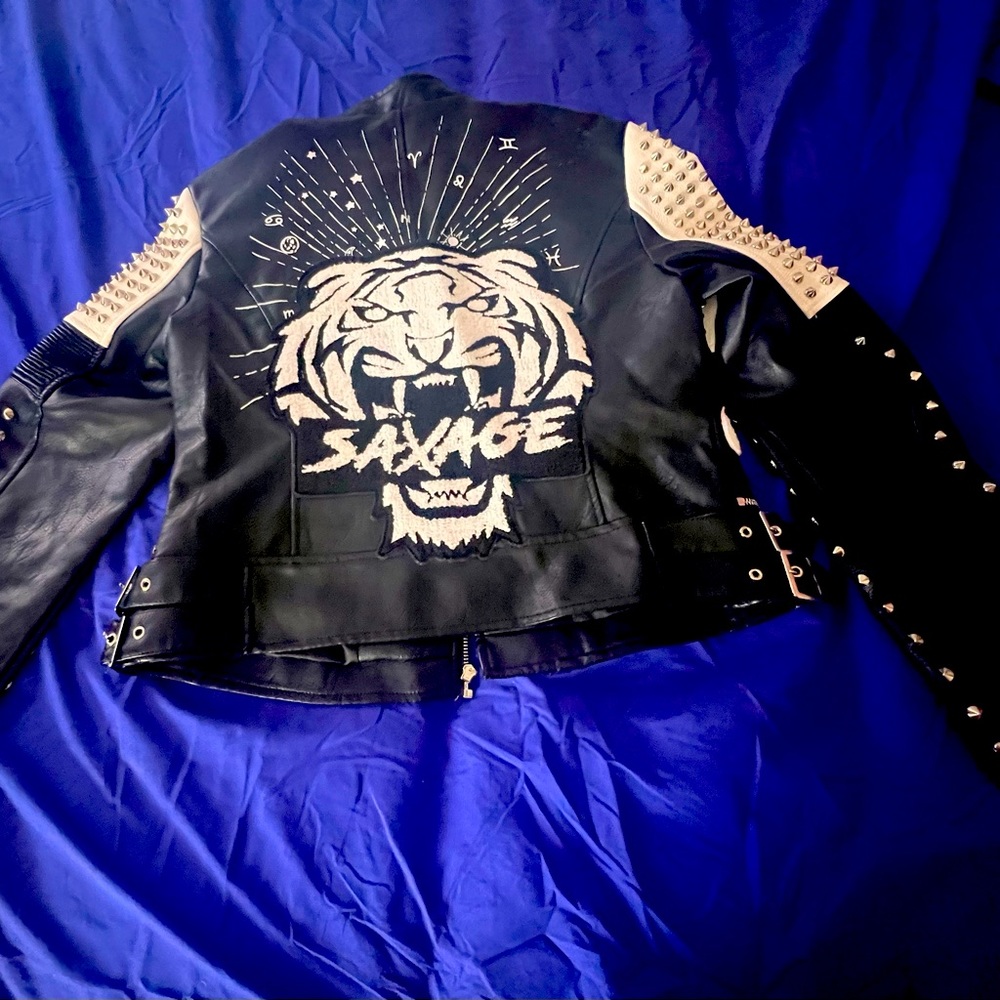 Azalea Wang Savage Leather Jacket